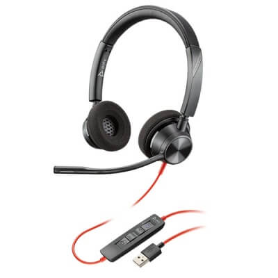 Plantronics Blackwire 3320-M USB Headset - Microsoft Teams